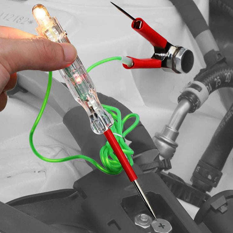 5pcs /Set Automotive Maintenance Test Pen Set Multifunctional Electricity Measuring Tester Light ...