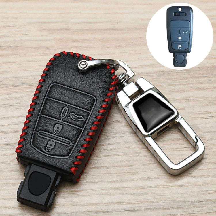 For Fiat Car Key Cover Multifunctional Keychain Anti-Lost Number Plate(B)