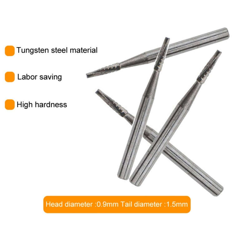1mm Vehicle Glass Drill Bit High Hardness Drill Bit Tail Rod