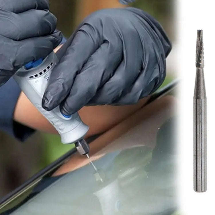 1mm Vehicle Glass Drill Bit High Hardness Drill Bit Tail Rod
