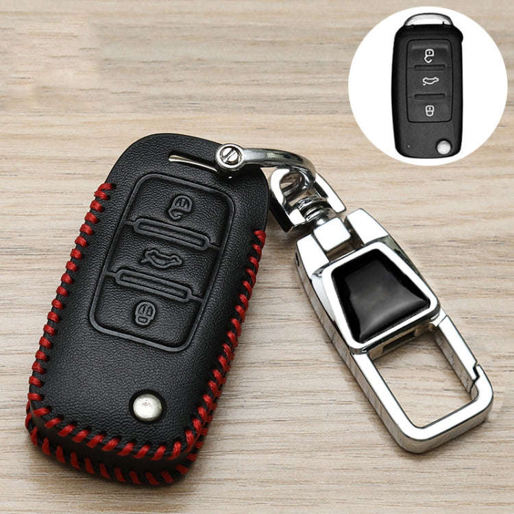 For Volkswagen Key Cover Multifunctional Keychain Anti-lost Number Plate, Style: E