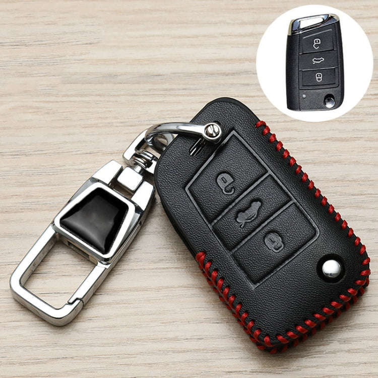 For Volkswagen Key Cover Multifunctional Keychain Anti-lost Number Plate, Style: G