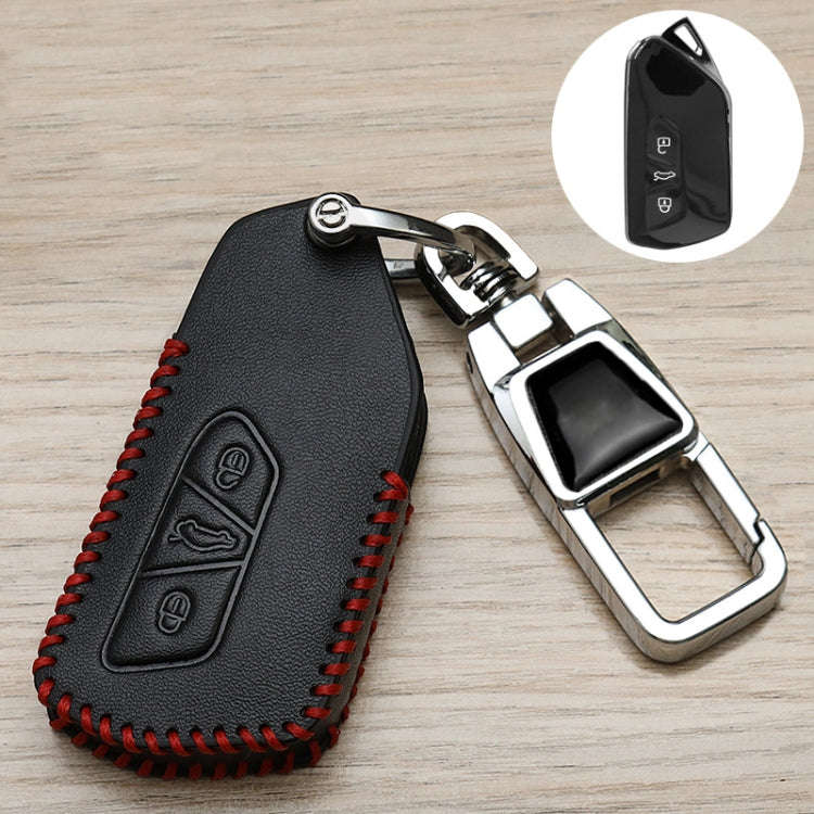 For Volkswagen Key Cover Multifunctional Keychain Anti-lost Number Plate, Style: H