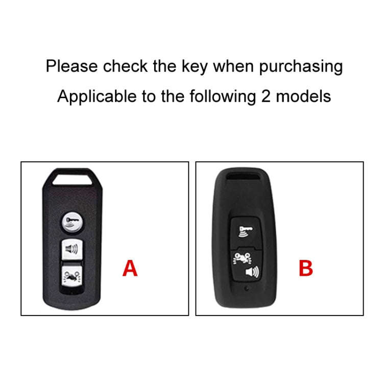 For Honda Motorcycle Key Cover Multifunctional Keychain Anti-lost Number Plate(B)