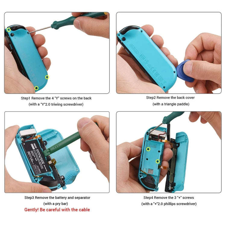 9 In 1 Kit For Nintendo Switch Joycon Joystick Thumb Stick Repair Tool