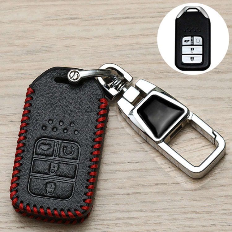 For Honda Car Key Cover Multifunctional Keychain Anti-lost Number Plate, Style: C