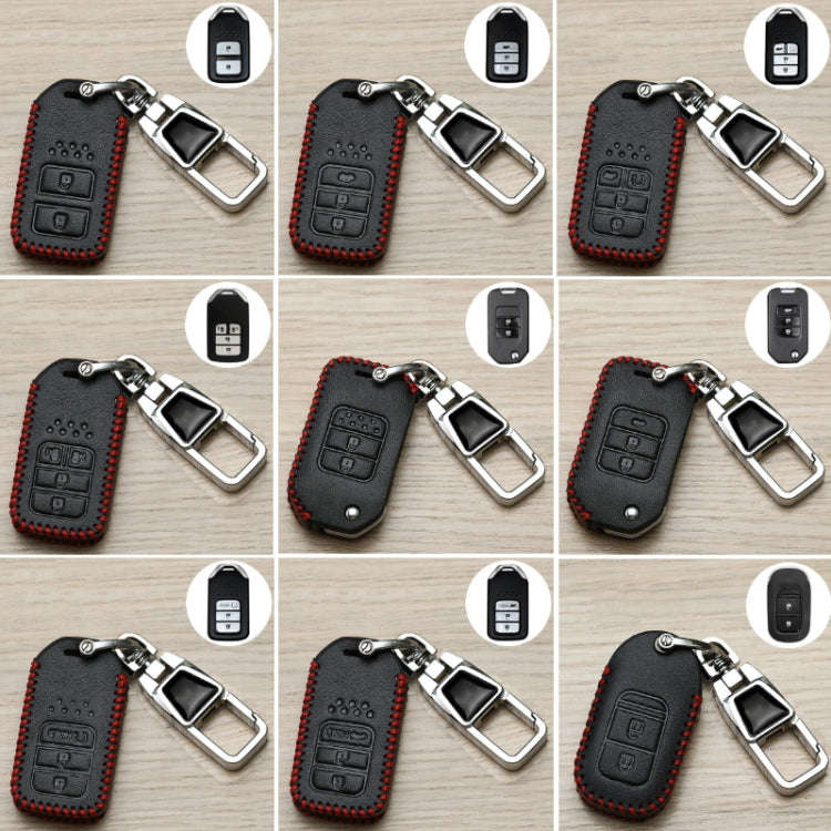 For Honda Car Key Cover Multifunctional Keychain Anti-lost Number Plate, Style: C