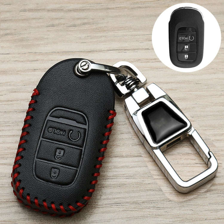For Honda Car Key Cover Multifunctional Keychain Anti-lost Number Plate, Style: K