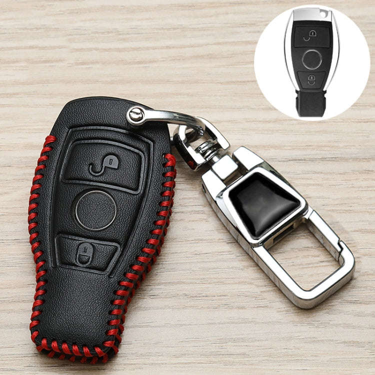 For Mercedes-Benz Car Key Cover Multifunctional Keychain Anti-lost Number Plate, Style: A