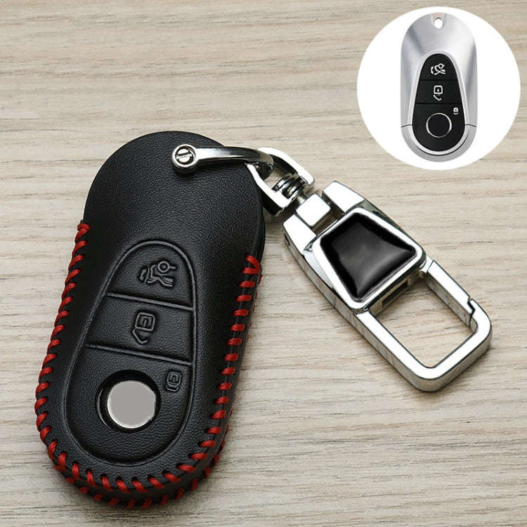 For Mercedes-Benz Car Key Cover Multifunctional Keychain Anti-lost Number Plate, Style: E