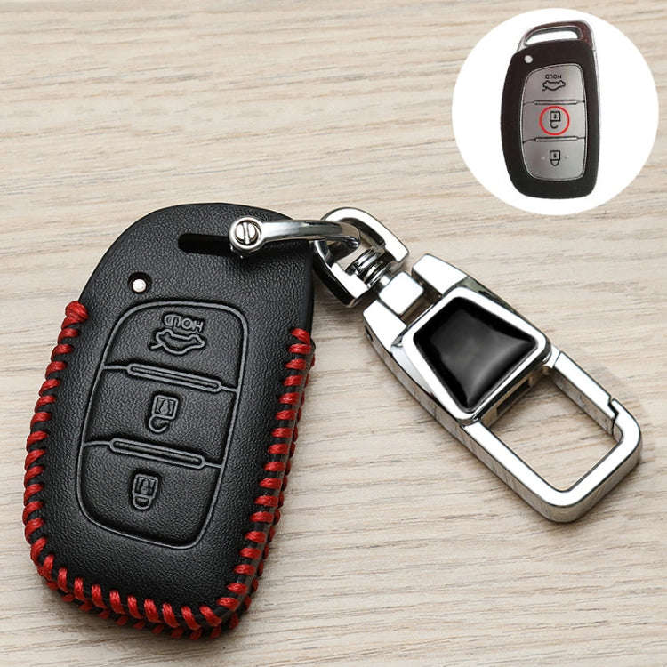 For Hyundai Car Key Cover Multifunctional Keychains Anti-lost Number Plates, Style: A