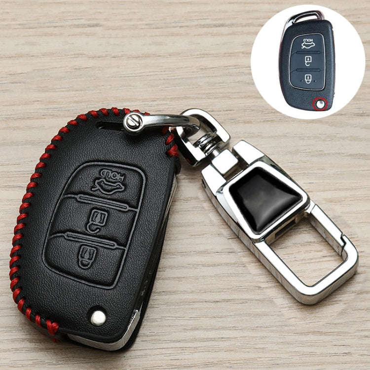 For Hyundai Car Key Cover Multifunctional Keychains Anti-lost Number Plates, Style: B