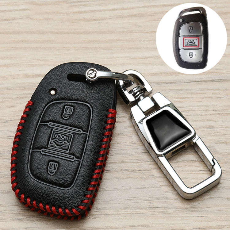 For Hyundai Car Key Cover Multifunctional Keychains Anti-lost Number Plates, Style: D