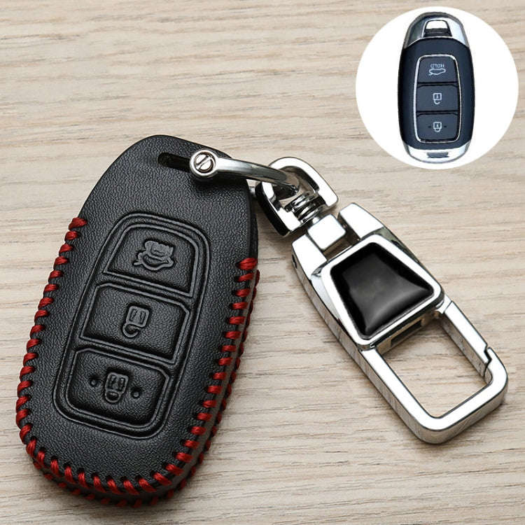 For Hyundai Car Key Cover Multifunctional Keychains Anti-lost Number Plates, Style: H
