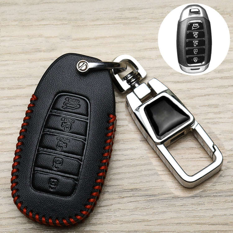 For Hyundai Car Key Cover Multifunctional Keychains Anti-lost Number Plates, Style: H5