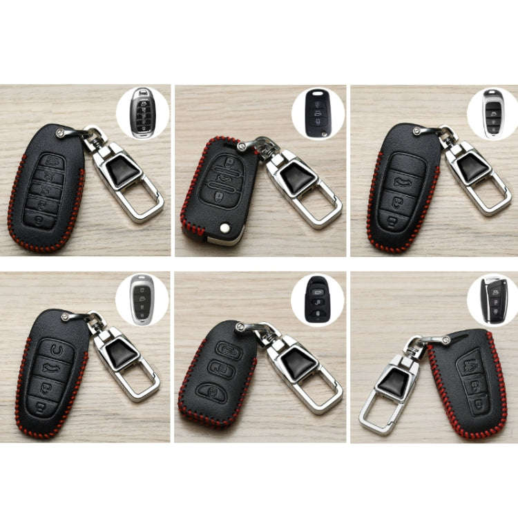 For Hyundai Car Key Cover Multifunctional Keychains Anti-lost Number Plates, Style: K