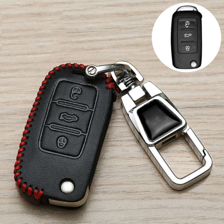 For Skoda Car Key Cover Multifunctional Keychain Anti-lost Number Plate(A)