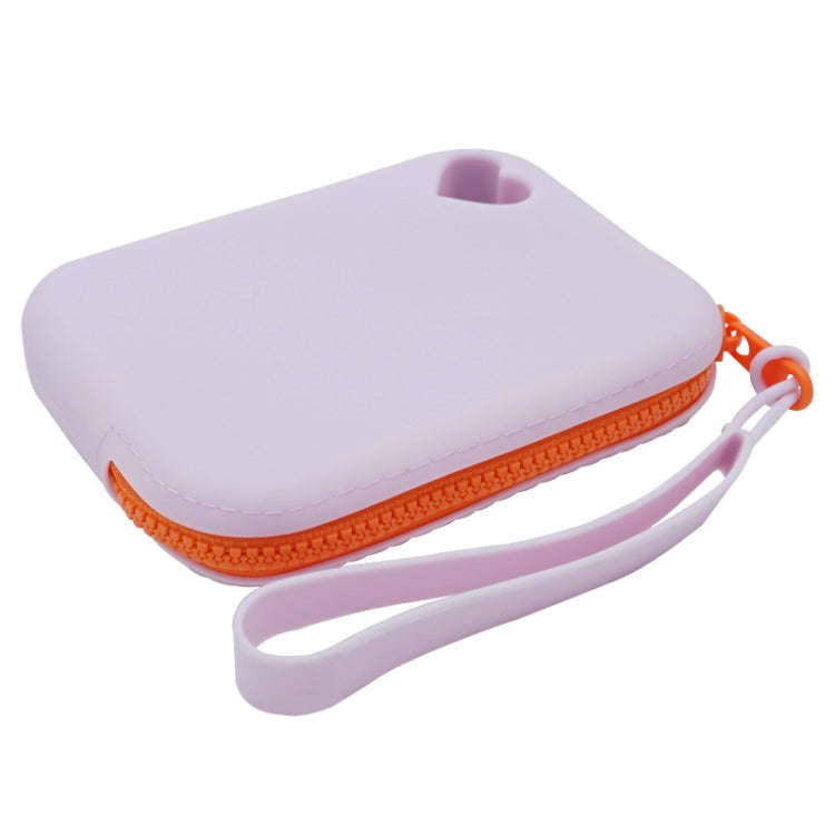 Silicone Storage Bag Portable Key Card Package Waterproof Dustproof Data Earphone Mini Bag(Light ...