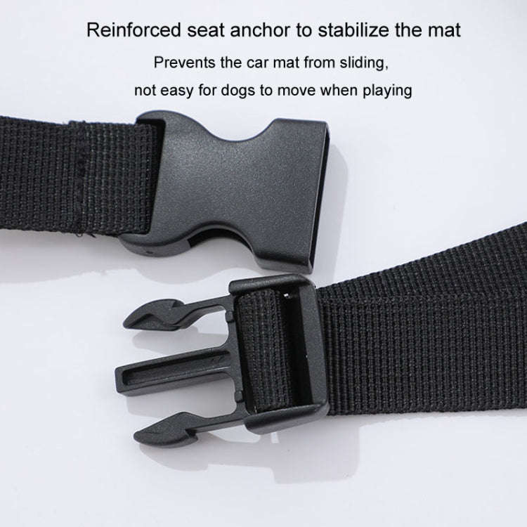 Pet Car Mats Waterproof Anti-Scratch Anti-Bite Dirt Resistant Car Pad(Blue)