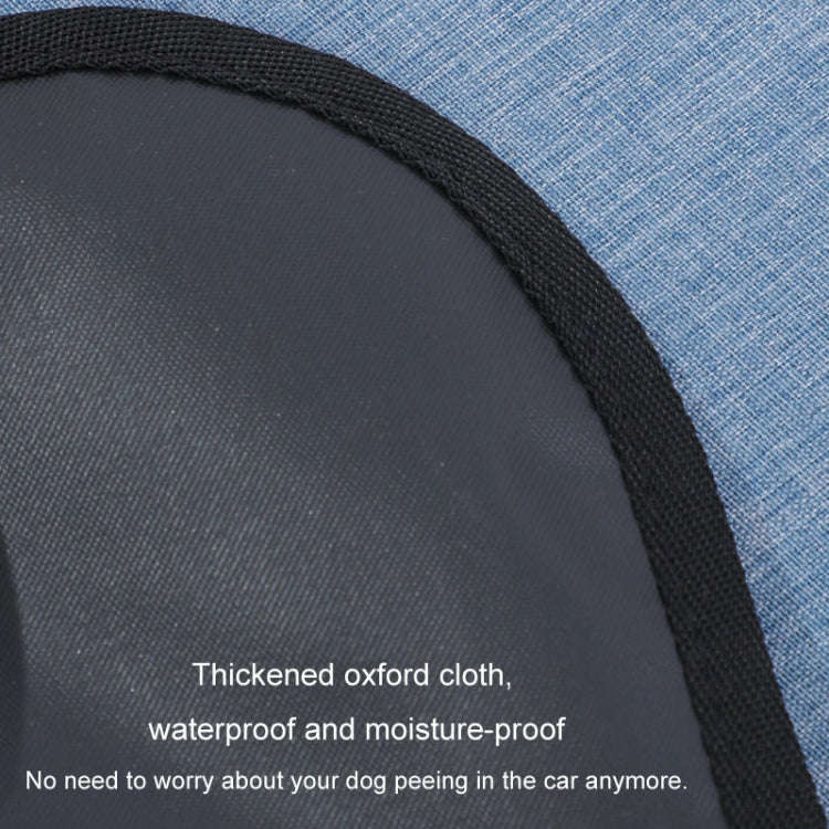 Pet Car Mats Waterproof Anti-Scratch Anti-Bite Dirt Resistant Car Pad(Blue)