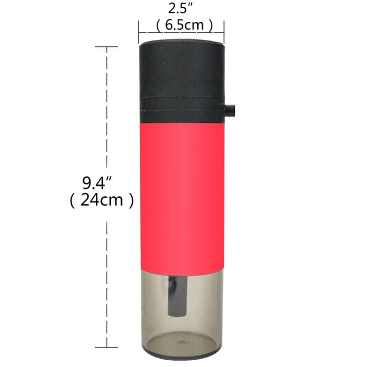 Removable And Washable Portable Hookahs Household And Car Water Pipe Cup(Black)