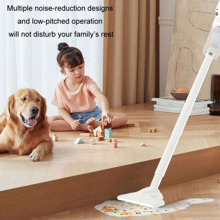 3 In 1 Home Car Handheld Wireless High-Power Vacuum Cleaner(White)