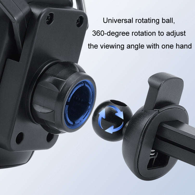 Car Gravity Air Outlet Navigation Mobile Phone Holder(Yellow Ribbon)