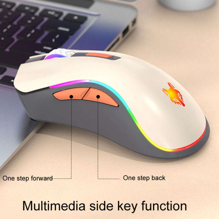 XUNSVFOX XYH52 Wireless Dual Mode Mouse Rechargeable And Silent Office Gaming Mouse(Shimmer)
