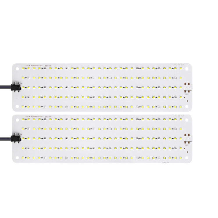2 Heads 12V Sun Cold Light Panel Plant Grow Lamp Seedling Fill Lights(UK Plug)