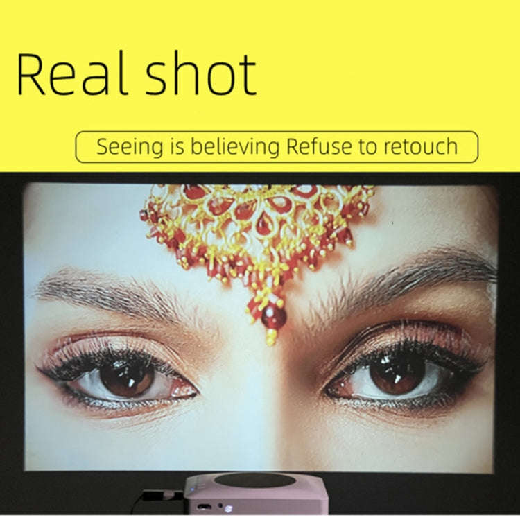 Y2S 1080P Mini LED WiFi Projector Support Wireless Wired Screen Mirroring Youtube Version(UK Plug)