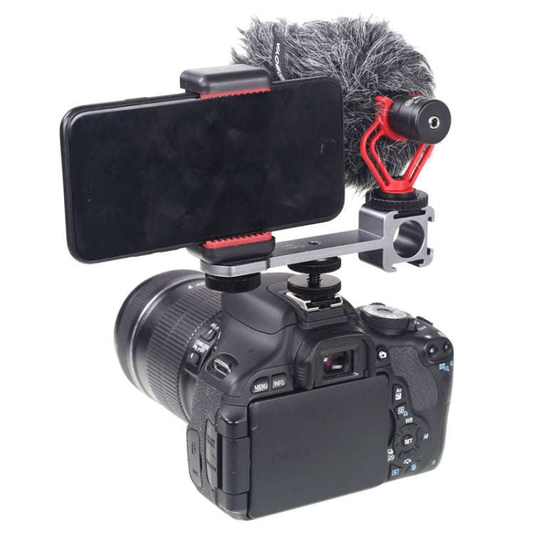 Cimapro CPT-3 Three-headed Hot Boot Bracket Adapter Mount LED Mic On Gimbal