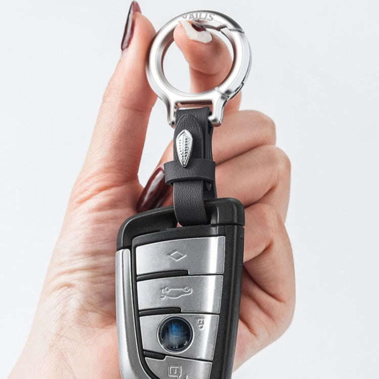 YAILIS Zinc Alloy Car Keychain Multi-functional Belt Hook Key Holder For Men & Women(Quartz Coffee)