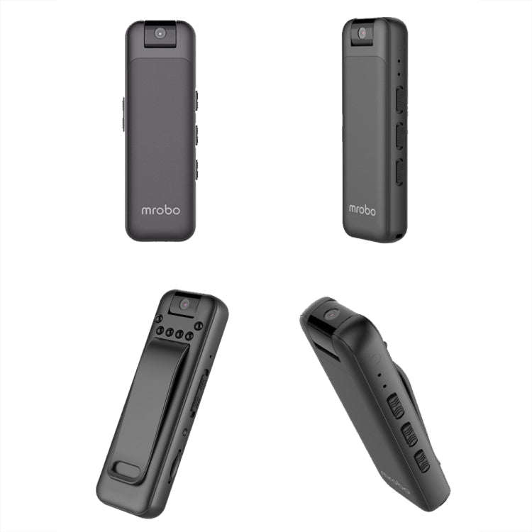 Mrobo D3 1080P Rotating Camera HD Infrared Night Recording Pen, Size: 64GB(Black)