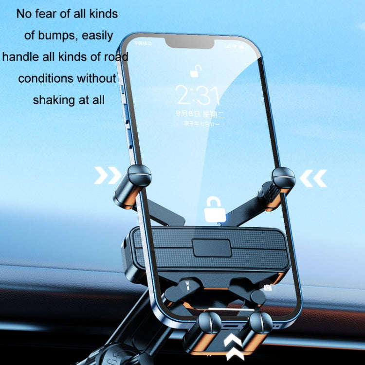 Car Mobile Phone Holder Navigation Air Outlet Support Fixed Bracket(Extension Pole)