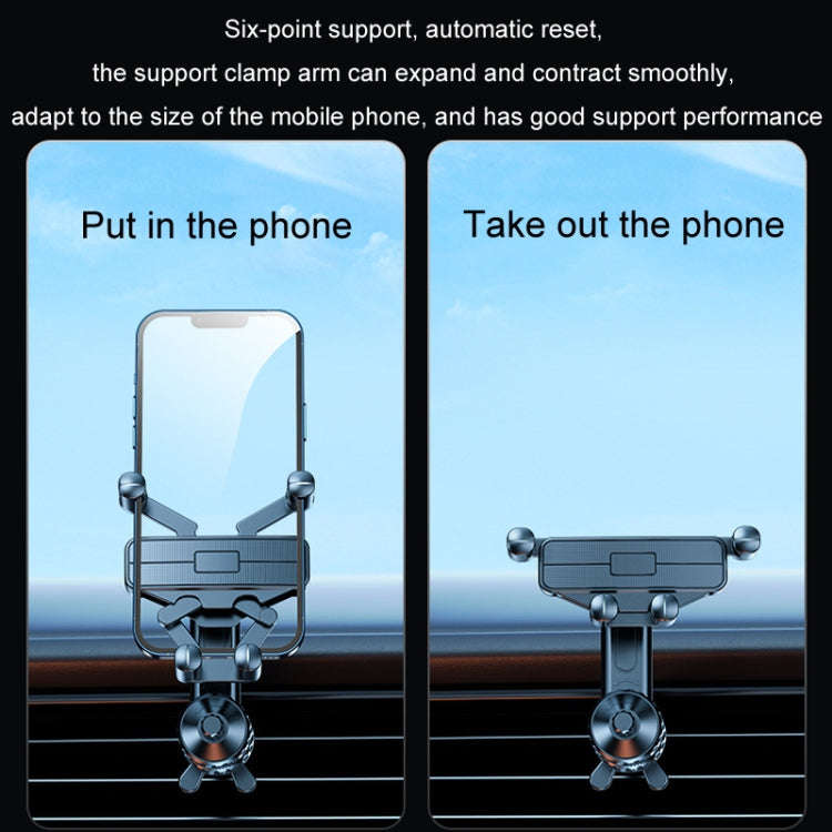 Car Mobile Phone Holder Navigation Air Outlet Support Fixed Bracket(Extension Pole)