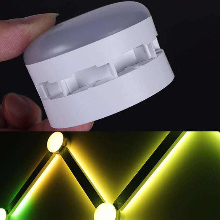 JSK-P30 9 Sections Smart WiFi Bluetooth Splicing Atmosphere Light Sound Control Constellation Lig...