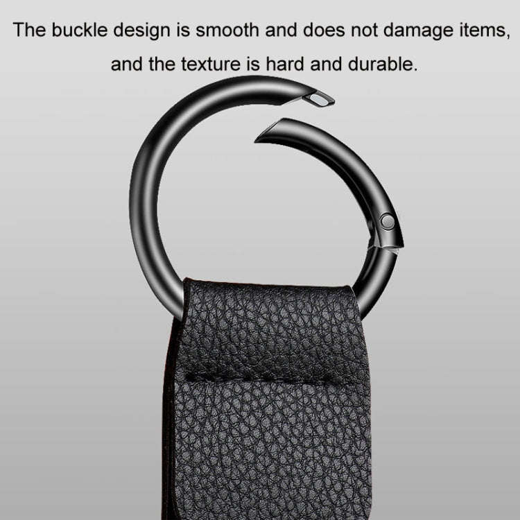 Car Seat Back Multifunctional Storage Metal Hook(Black)