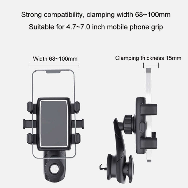 Car Multifunctional 360-degree Rotating Mobile Phone Holder(Air Outlet Model)