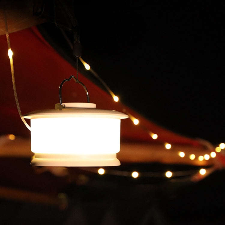 JSK-L20 Outdoor Camping Lamp LED Tent Atmosphere Light String(White)