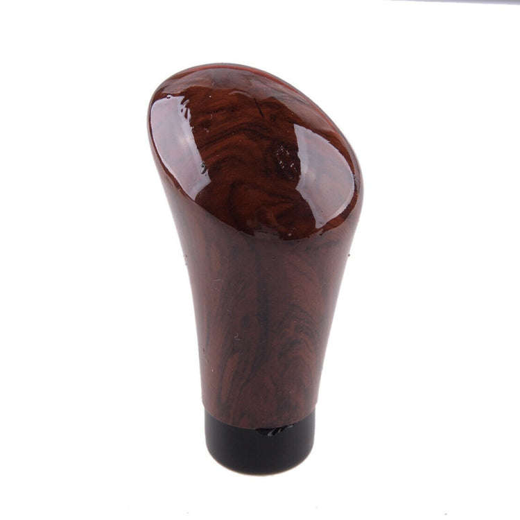 Walnut Car Shift Lever Handle Gear Head(Wood Grain)