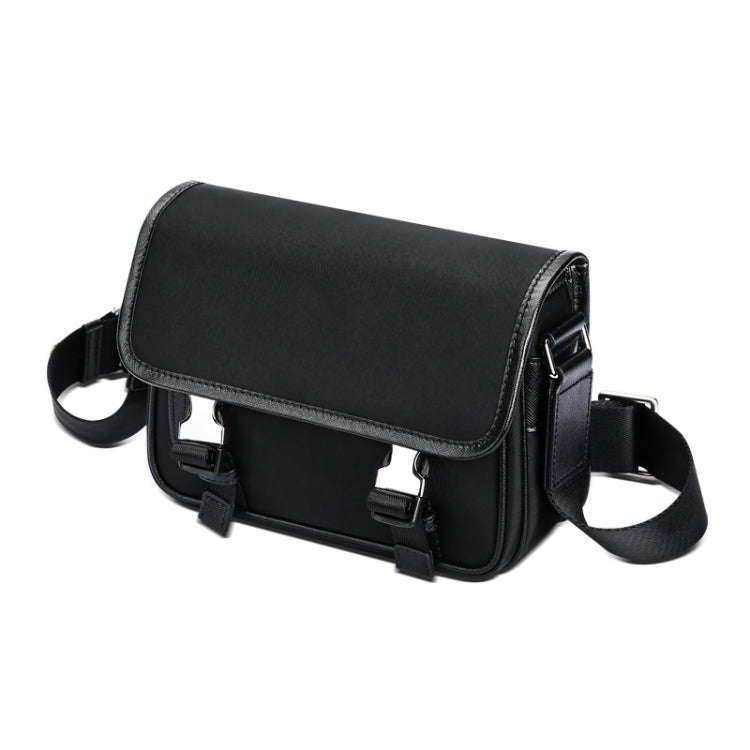 Bopai 11-69231 Multifunctional Leisure Commuting Waterproof Crossbody Shoulder Bag(Black)
