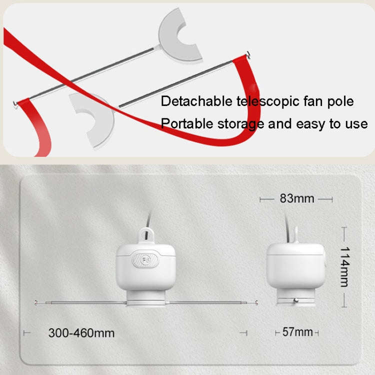 USB Plug-in Version Delicatessen Fly Catching Ceiling Fan Catering Restaurant Fly Repellent Device