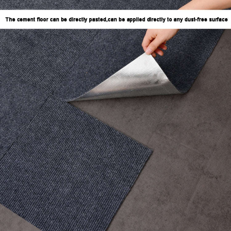60 x 100cm Trimmable Self-Adhesive Cat Scratching Mat DIY Climbing Cat Scratcher(Black)