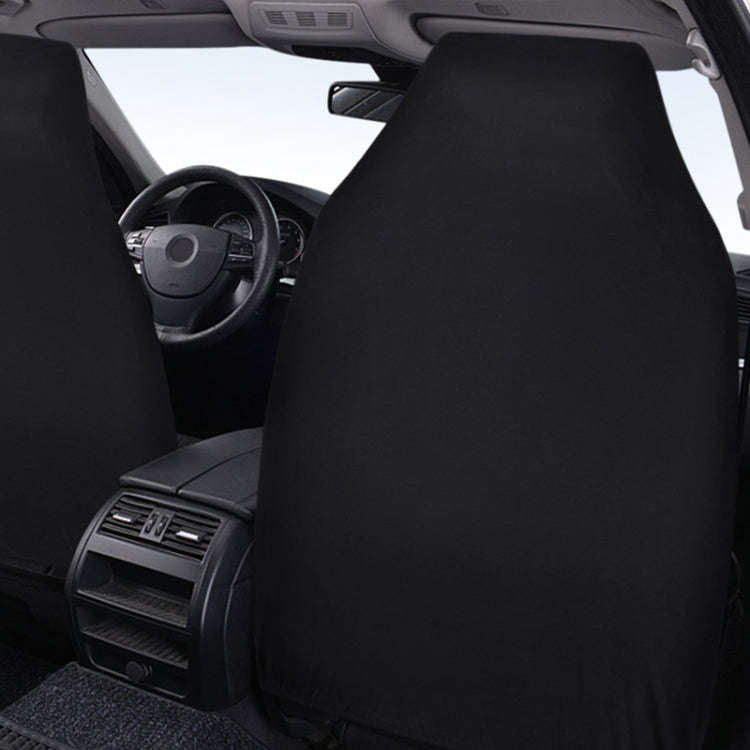 Car Universal Printed Seat Protector Automobile Decoration Supplies(Black And Red)