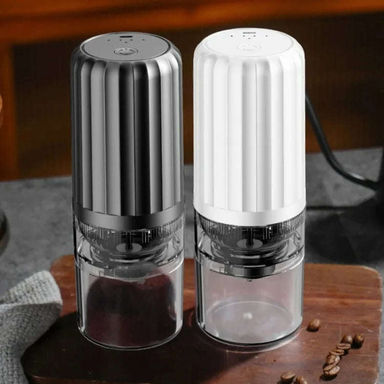 USB Automatic Wireless Electric Portable Coffee Grinder(White)