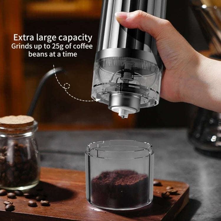 USB Automatic Wireless Electric Portable Coffee Grinder(White)