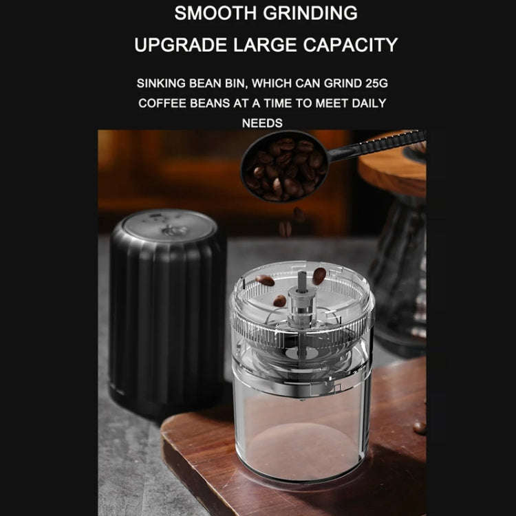 USB Automatic Wireless Electric Portable Coffee Grinder(White)