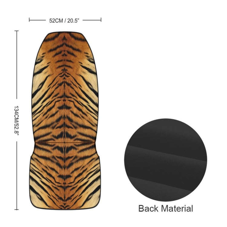 Car Universal Printed Seat Protector Automobile Decoration Supplies, Style: Leopard Pattern