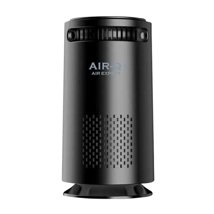 Car Negative Ion Air Purifier Odor Removal Aromatherapy(Black)