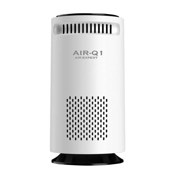 Car Negative Ion Air Purifier Odor Removal Aromatherapy(White)